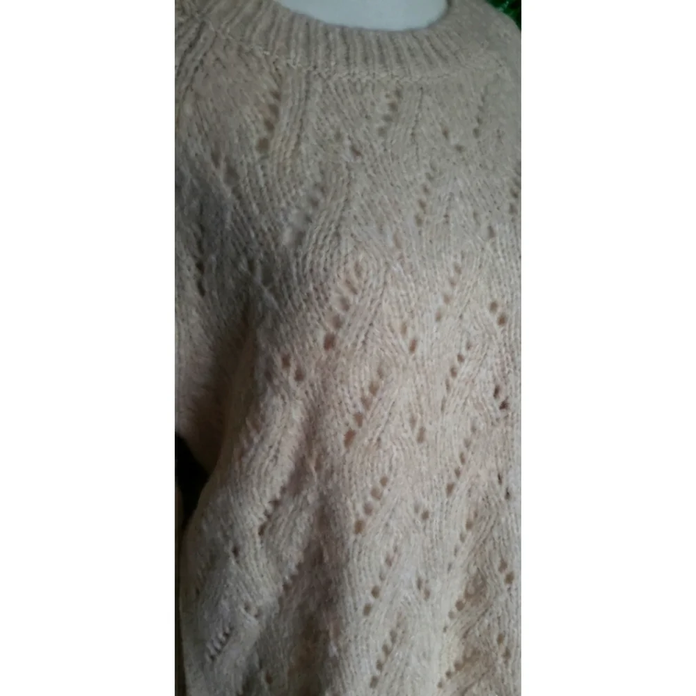 J.Crew Pointelle crewneck sweater